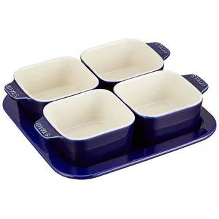 Staub Tapas Set Ceramic blau 5-tlg.