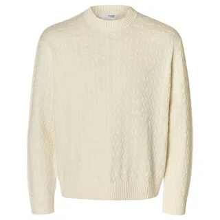 SELECTED HOMME Rundhalspullover SLHPHILIP LS KNIT RELAXED CREW NECK XL (54)