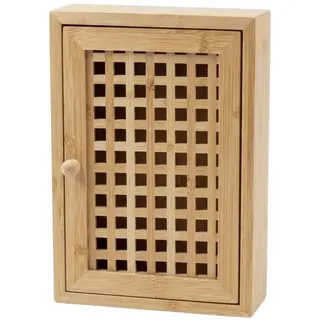 boximo Schlüsselschrank KIZU 19 x 27 x 6 cm Braun