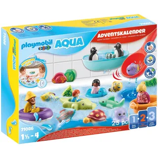 Playmobil 1.2.3 Aqua Adventskalender Badespaß 2024 71086