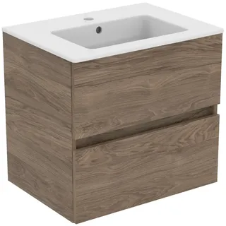 Ideal Standard Waschbeckenunterschrank 61 x 45 x 56,5 cm Nussbaum