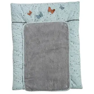 Be Be's Collection Wickelauflage 3D Schmetterlinge mint Wickelunterlage klein 55 x 70 cm