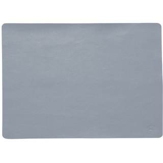 Tischset JAZZ rauchblau (LB 33x46 cm) - blau