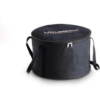 LotusGrill Tragetasche Small Kompakt Speziell entwickelt für den raucharmen kompakten Small Holzkohlegrill/Tischgrill Tranporttragetasche in Farbe Schwarz
