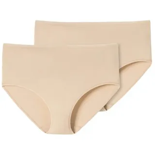 SCHIESSER Midislip 2 St. Beige 42