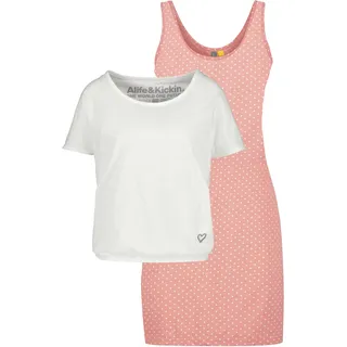 Jerseykleid ALIFE & KICKIN "SunnyAK-B" Gr. XL, N-Gr, rosa (2200 peach) Damen Kleider Freizeitkleider