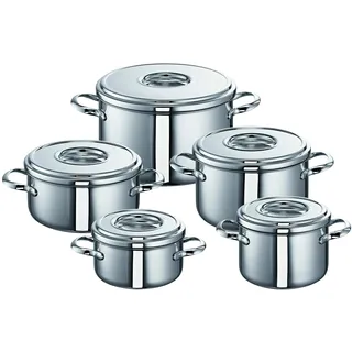 Schulte-Ufer Romana i Topf-Set 5-tlg. 3 x Fleischtopf + 2 x Bratentopf