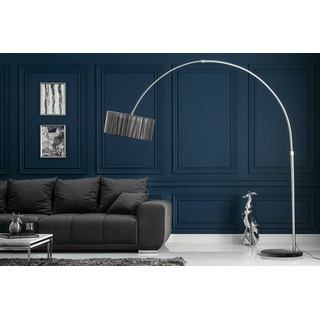 riess-ambiente Bogenlampe EXTENSO 230cm schwarz, ohne Leuchtmittel, Wohnzimmer · Metall · verstellbar · Modern Design schwarz