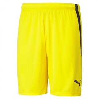 PUMA Men's teamLIGA Shorts Strumpfhose, Cyber Yellow Black, XL