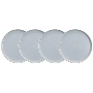 BUTLERS Frühstücksteller Ø22 cm grau 4er Set