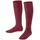 Unisex K Kh nachhaltige Baumwolle lang einfarbig 1 Paar Rot Ruby 8830 23-26 23-26