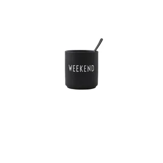 DESIGN LETTERS Kaffeetasse 0,33 l Schwarz