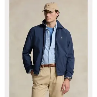 Polo Ralph Lauren für Herren. 710548506001 Jacke mit doppelter Marinefalte (L), Lässig, Baumwolle, Polyester