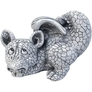 Stone and Style Gartenfigur Steinfigur Drache Serafino