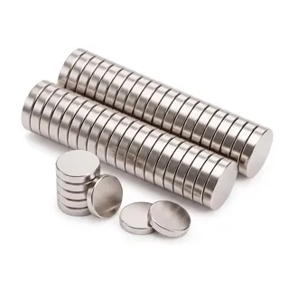 60 Stück Mini Magnete Rund 5x1mm | Stark, Klein, Kleine Neodym Magnets zum Basteln, Magnets | für Whiteboards, Tafeln, Kühlschränke UVM. - Ideal für jeden Haushalt und jedes Büro - Pablika