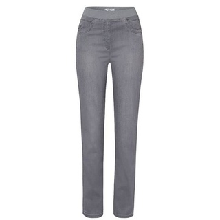 RAPHAELA by BRAX 5-Pocket-Jeans hell-grau (1-tlg) grau 48