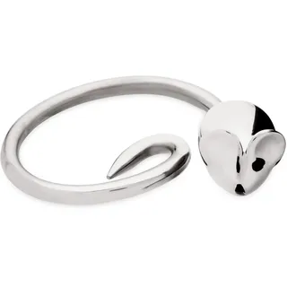 Alessi FGO02 Pip, Schlüsselanhänger aus Edelstahl 18/10 glänzend poliert
