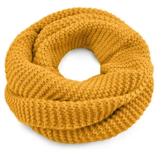 Neverless Loop Damen Loopschal Strickschal Schlauchschal Winterschal einfarbig Neverless®