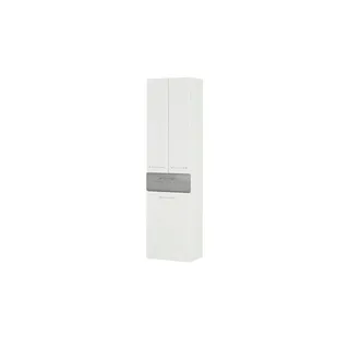 Pelipal Onda Hochschrank 35 x 185,5 cm Grau Holz