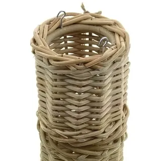 VAN DER LEEDEN Lampion- / Lampenschirm Rattan Ø 16 cm