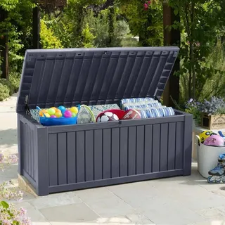 KETER Rockwood 570 L 155 x 64 x 72 cm Silber