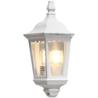 Konstsmide Außenwandleuchte Aluminium 44,5 cm inkl. E27 100 W weiß