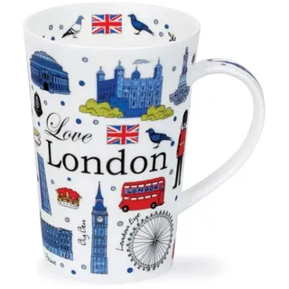 DUNOON Ceramic Mug Shetland 0.44 Litre Love London