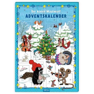 Trötsch Verlag Der kleine Maulwurf Adventskalender mit 24 Magneten