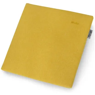 Herlag Hockerauflage Sunny, Hockerauflage 48x48cm, wetterfest, waschbar, UV-beständig gelb