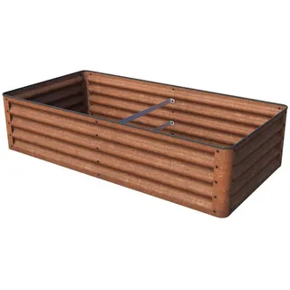 primeyard Luca 150 x 75 x 35 cm Rost
