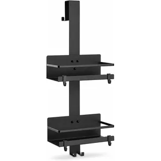 Doppelte Duschablage Ohne Bohren Mit Haken 38 Cm
