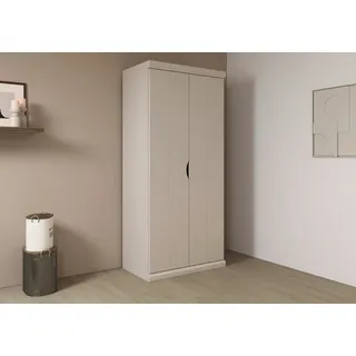 OTTO home Wäscheschrank Marlene 91 x 203 x 56 cm Beige