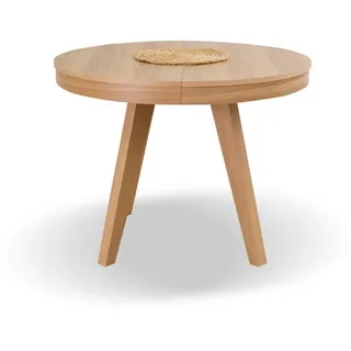 masseno PICCOLO 100 - 200 x 76 cm rund braun