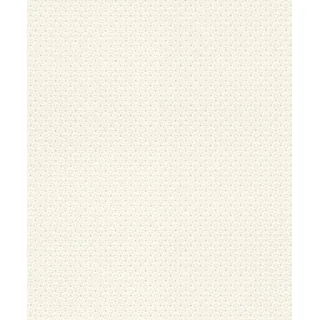 Rasch Tapete 506761 - Helle Vliestapete in Weiß mit Karo-Muster und Glitzer aus der Kollektion Tapetenwechsel II - 10,05m x 0,53m (LxB)