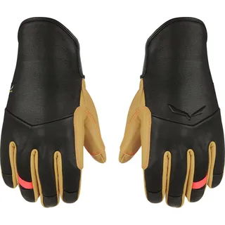 Salewa Ortles AM Leather W Alpinhandschuhe Schwarz 7
