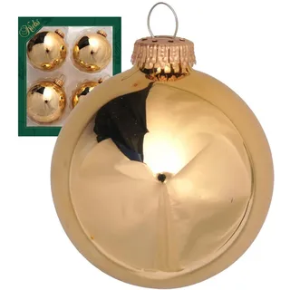 Krebs Glas Lauscha Gold 8cm