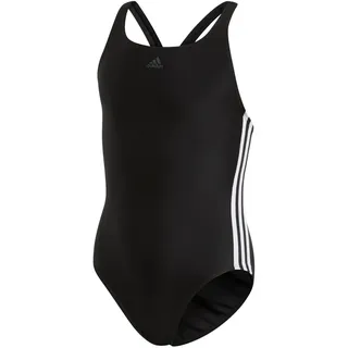 adidas Fit Suite 3-Streifen Badeanzug Schwarz/Weiß 104