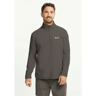 Jack Wolfskin Taunus 100 Halfzip Braun/Grau L