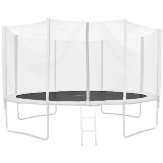 Jawinio Trampolin-Sprungtuch Schwarz 366 cm