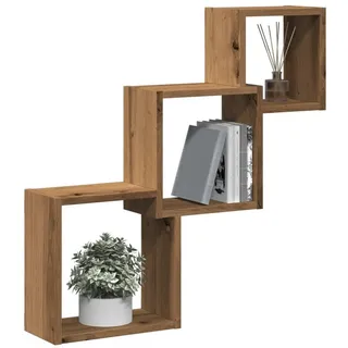 vidaXL Wandregale Artisan-Eiche 68x15x68 cm Holzwerkstoff