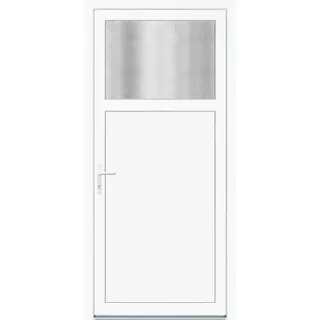 PANTO Nebeneingangstür K 201 links 112 x 211 cm weiß