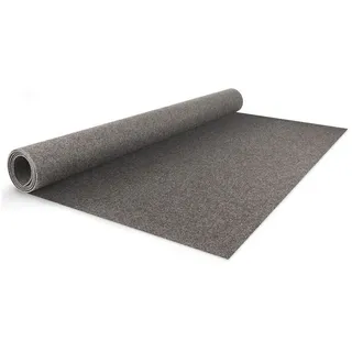 Karat Teppich Event- und Messeteppich Turbo, Schwer entflammbar grau 100 cm x 100 cm