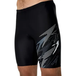 Speedo Medley Logo Jammer Schwarz 7