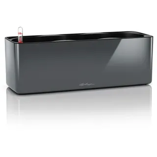 LECHUZA Cube Glossy Triple 40 x 14 x 13,5 cm weiß hochglanz