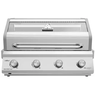 Grillfürst Gasgrill Grillfürst G401E 4-Brenner Einbaugrill mit Edelstahl Rosten