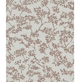 SCHÖNER WOHNEN-Kollektion New Spirit Vliestapete Blüten-Allover  (Grau/Gold, Floral, 10,05 x 0,53 m)
