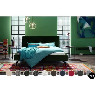 Hasena »Moon 18/4 Seiten« Bettrahmen gepolstert 180x220 cm / Campos creme
