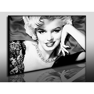 Kunstdruck "Marilyn Monroe" / Bild 100x70cm / Leinwandbild fertig auf Keilrahmen/Leinwandbilder, Wandbilder, Poster, Pop Art Gemälde, Kunst - Deko Bilder