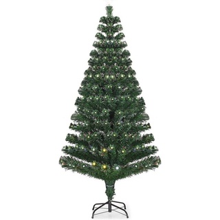 KOMFOTTEU Künstlicher Weihnachtsbaum LED-Leuchten, 150cm 150 cm