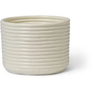 Ferm Living - Corduroy Blumentopf, off-white